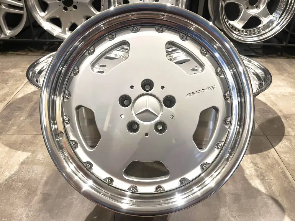 Velg AMG Aero II OEM W140 by BBS, R-18, Lebar 8.5, PCD 5x112