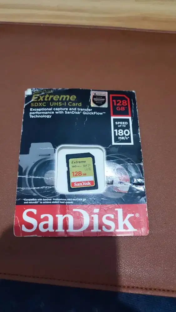 Memori SD Card Sandisk 128GB