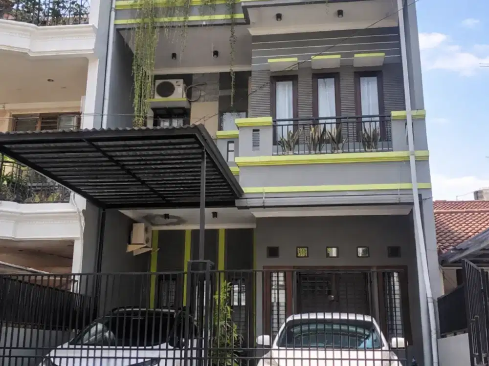 RUMAH 3 LANTAI FULL FURNISHED SUNTER | SIAP HUNI