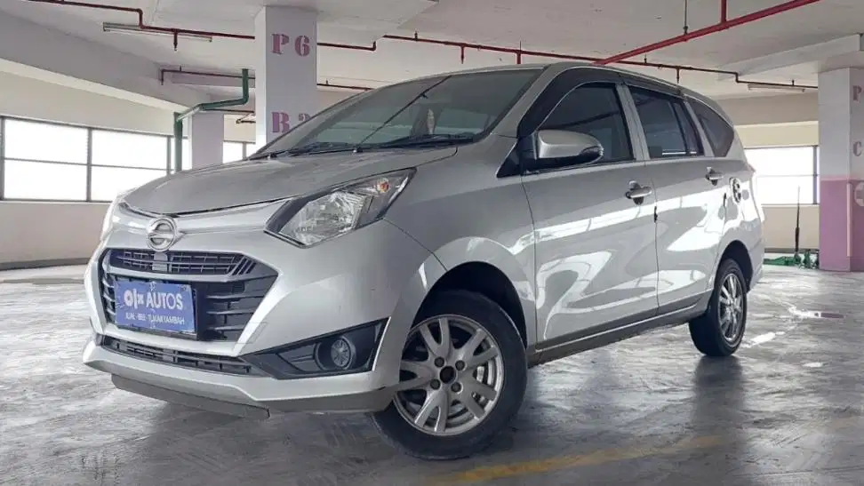 DP MURAH Daihatsu Sigra 1.2 X Bensin-MT 2019 Silver C9TCZ