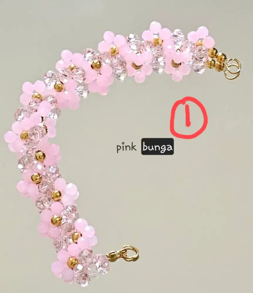 Gelang perhiasan Kristal