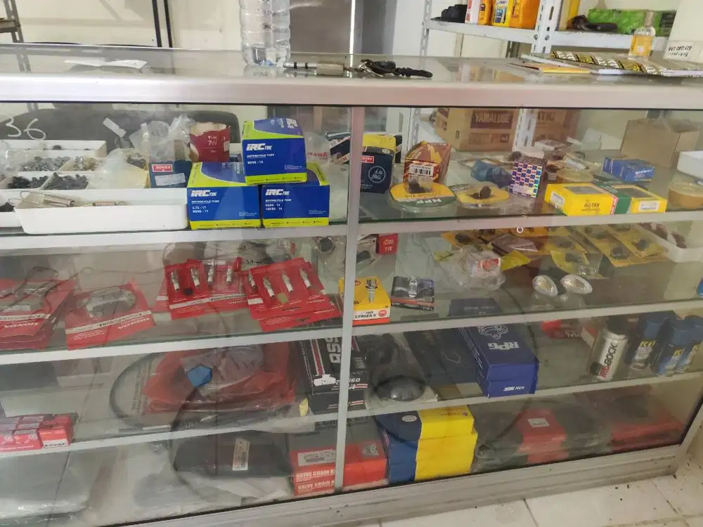jual rugi spare part dan tools bengkel motor lengkap
