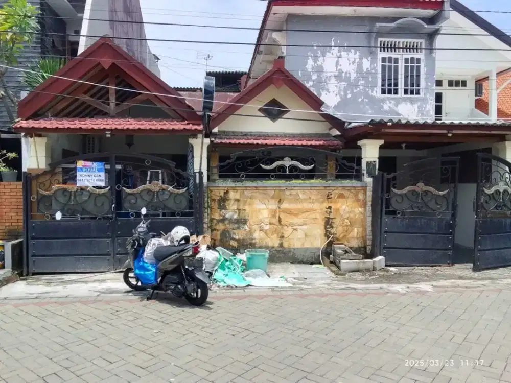 DIJUAL RUMAH TENGGILIS MEJOYO SELATAN SURABAYA RON.A2487