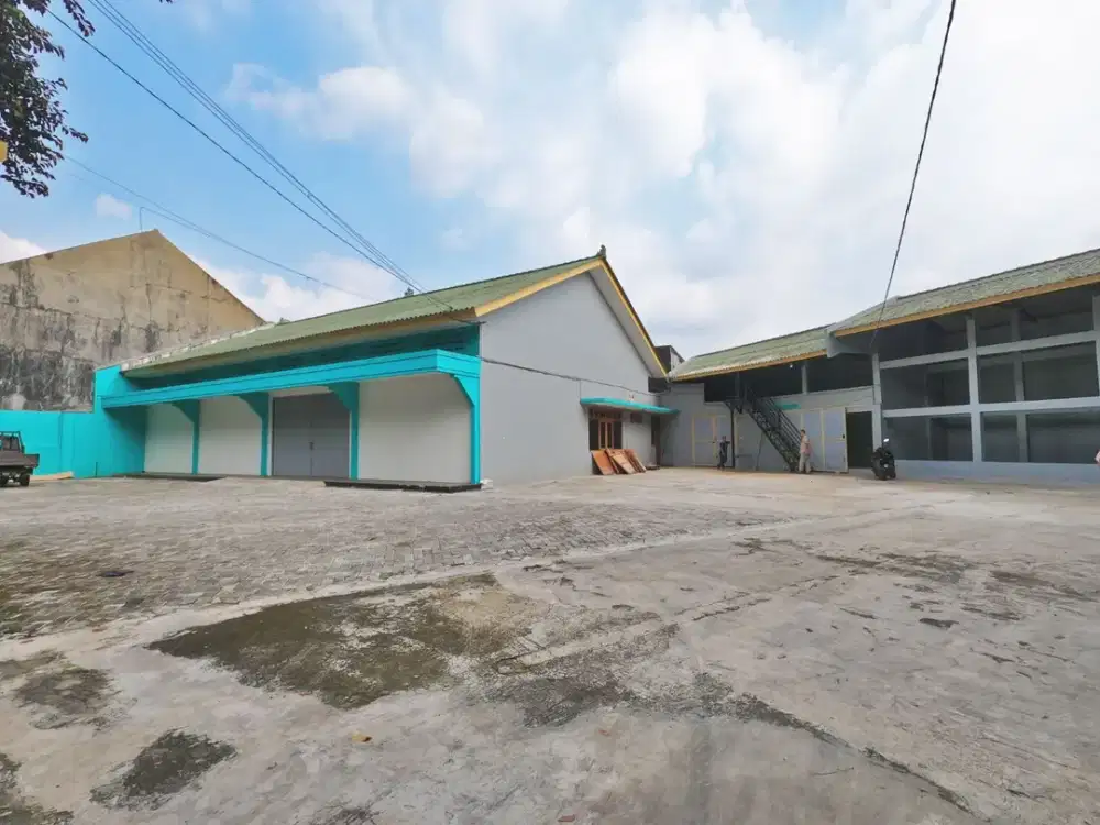 Dijual tanah gudang pinggir jalan utama joglo Jakarta Barat