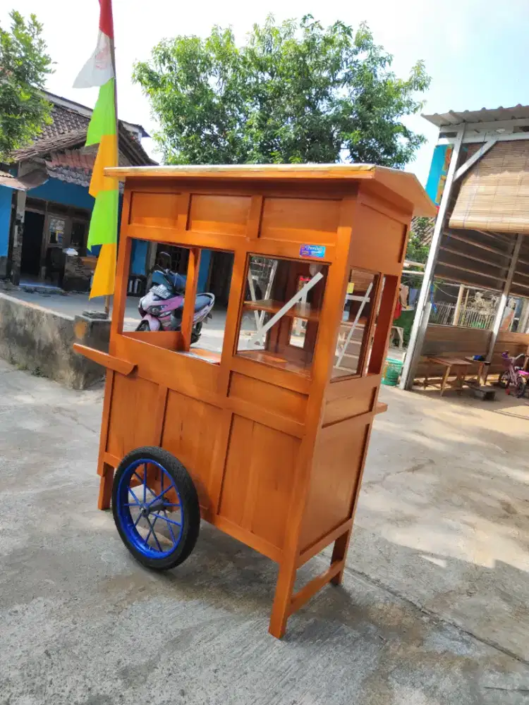 Gerobak Angkringan jg Melayani Pesanan Grobak Bakso Mie Bubur Sate dlL