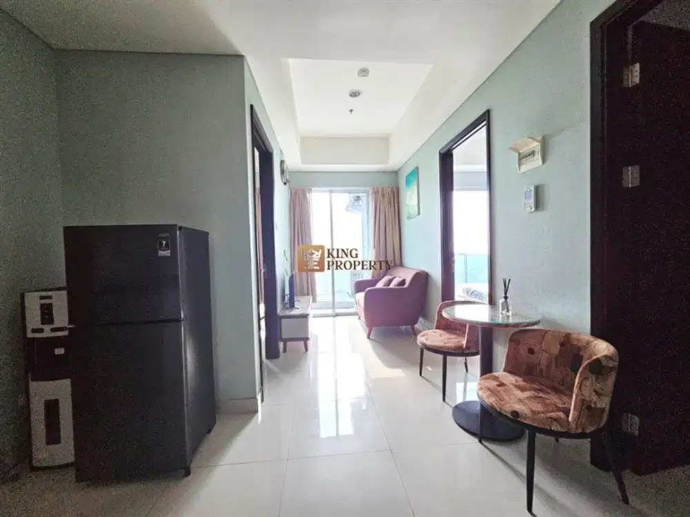 Dekat Tol JORR dan Akses Bandara Soekarno Hatta Cengkareng, Disewa 3BR Apartemen Puri Mansion Furnished 63m2 Siap Huni, Jakarta Barat
