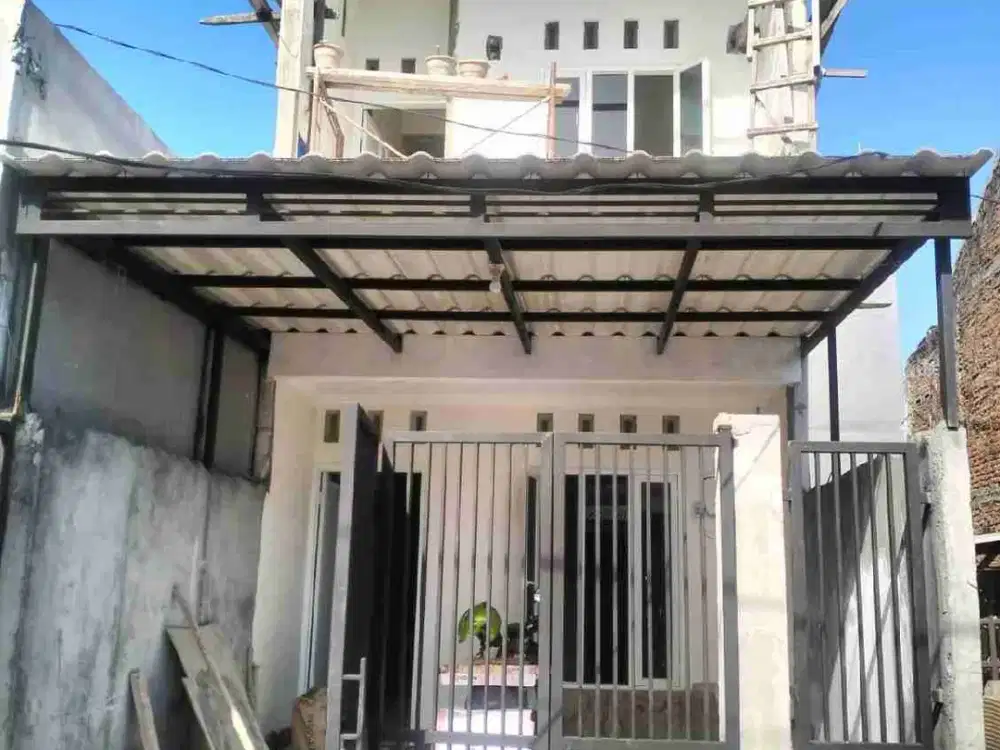 dijual rumah baru 2 lantai lokasi wonorejo inda timur rungkut surabaya