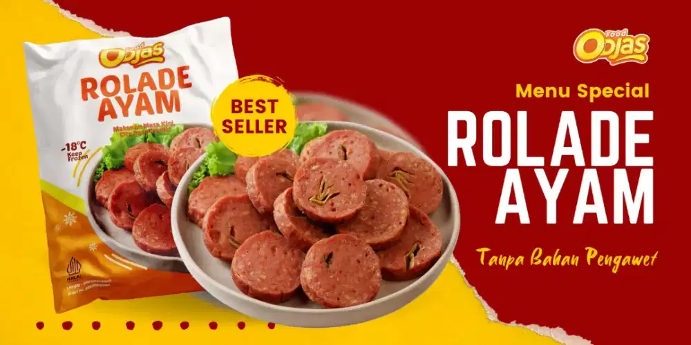Rolade ayam odjas food rasa premium