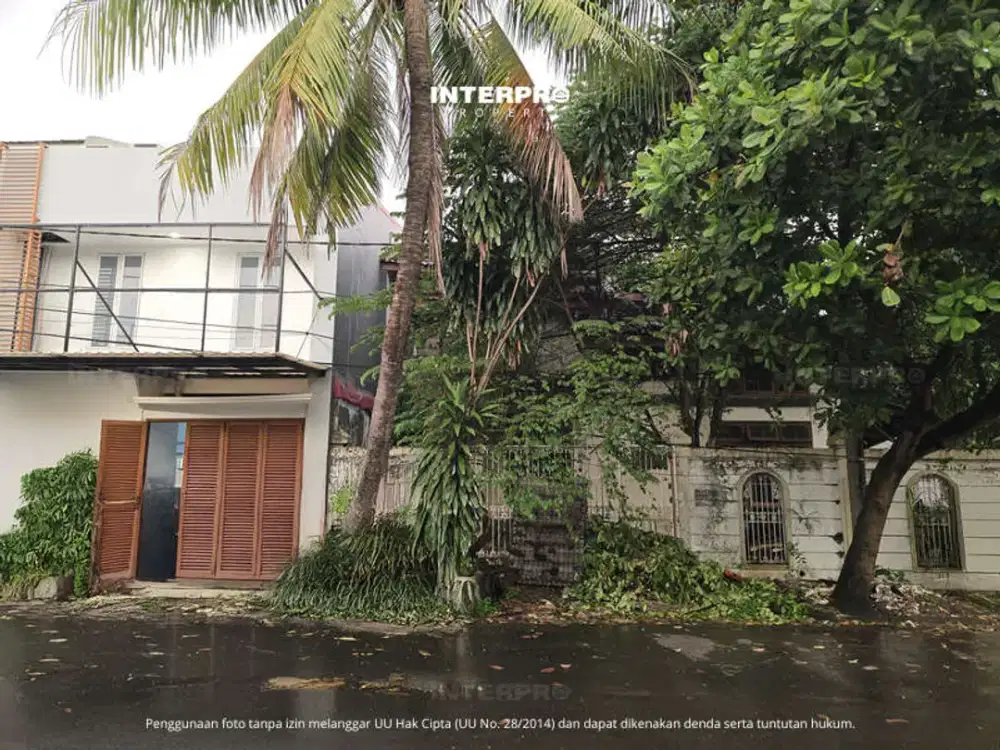 Rumah Hitung Tanah Dijual Puri Indah Hadap Utara Jalanan Lebar - Luas 90m2