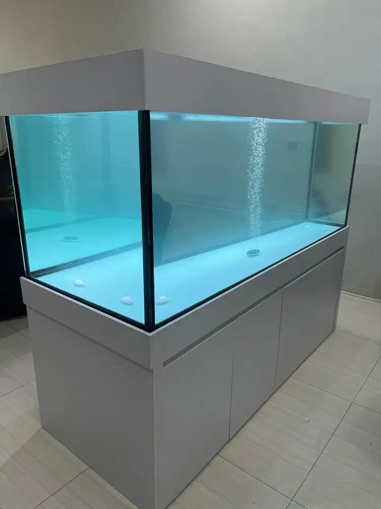 Aquarium 12mm 2m Kabinet Komplit
