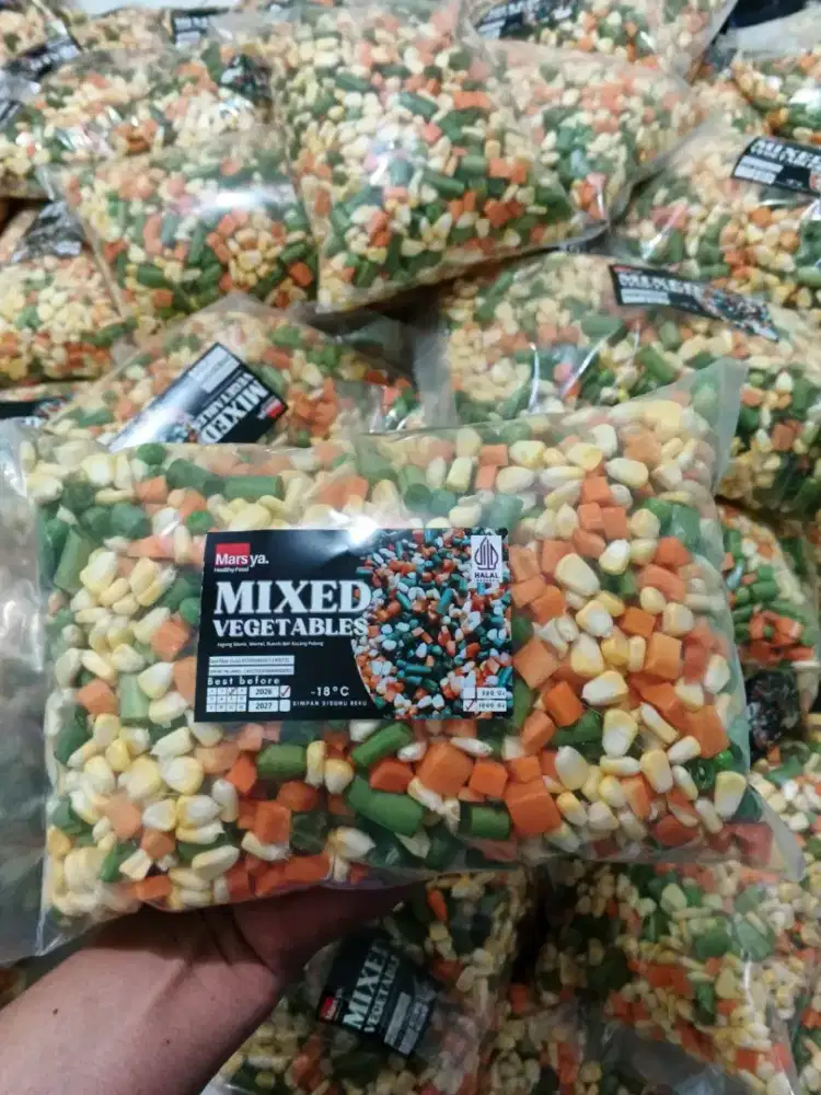 Mix vegetables 3 ways