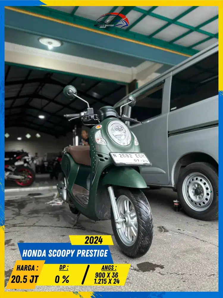 HONDA SCOOPY PRESTIGE 2024 GAS POLL MASZEHH HIKMAH MOTOR KEPUH