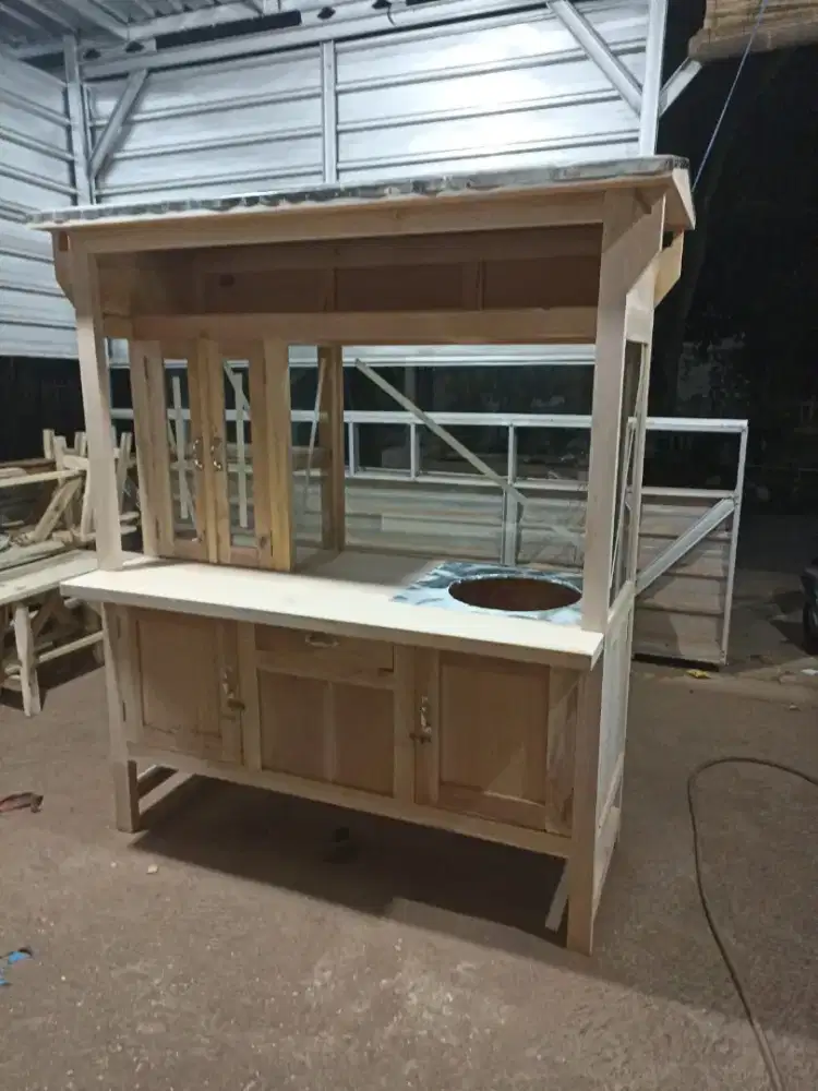 Gerobak Angkringan jg Melayani Pesanan Grobak Bakso Mie Bubur Sate dlL