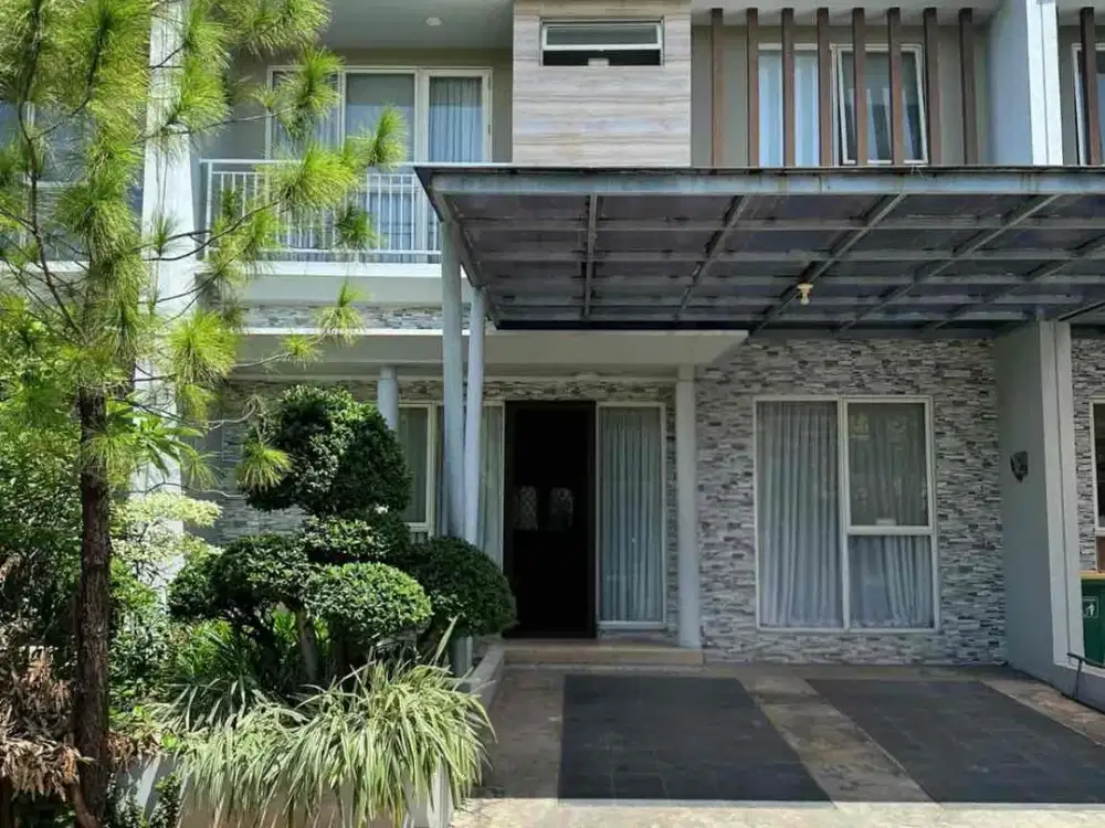 DIJUAL RUMAH Jakarta Garden City CLUSTER NORTH MISSISSIPPI 4+1 KT ROOFTOP SEMI FURNISHED SHM