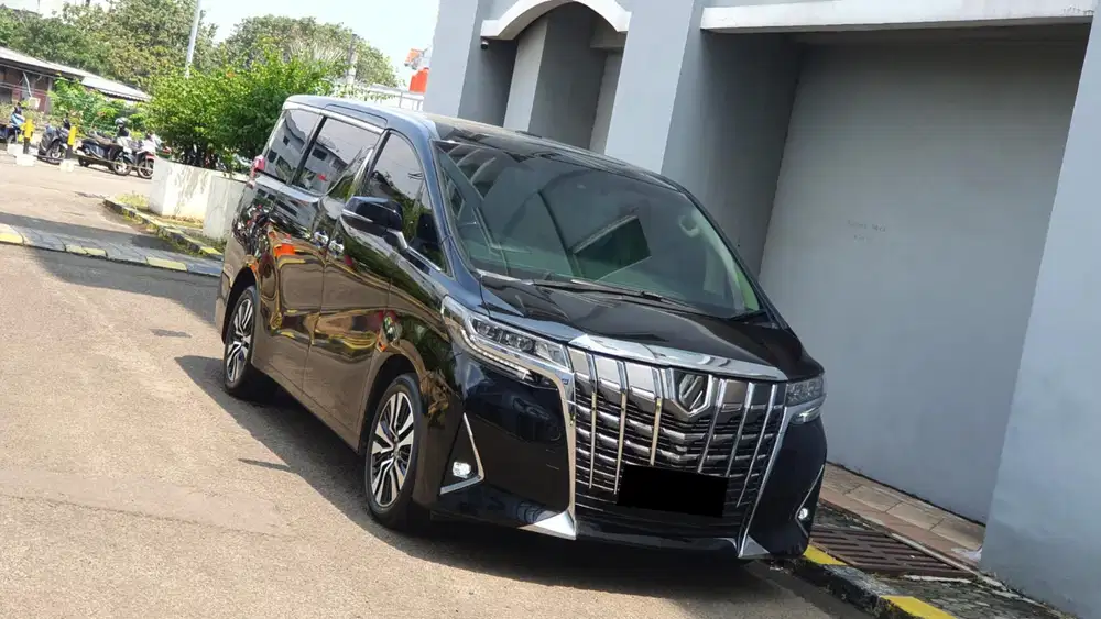 [ ANTIK LOW KM ] Toyota Alphard 2.5 G TSS Pilot Seat AT 2023/2024
