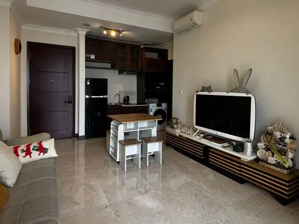 2 BR, Apartement Permata Hijau Suites, Fully Furnished, Siap Huni, Rp. 12.000.000 / bulan