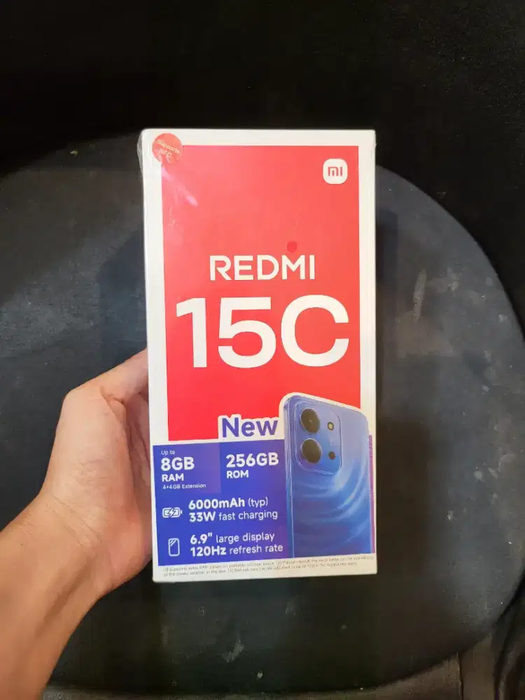 Redmi 15c 8/256GB Baru