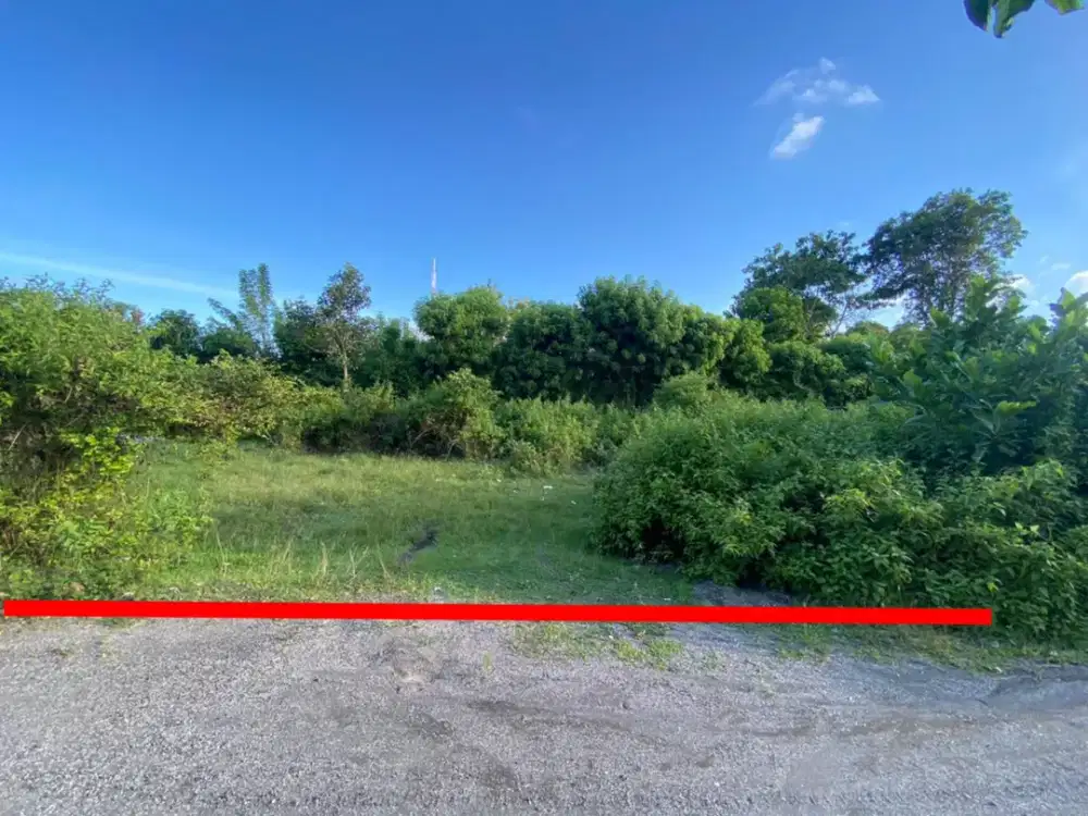 Termurah Tanah Datar Siap Bangun di Goa Gong Ungasan