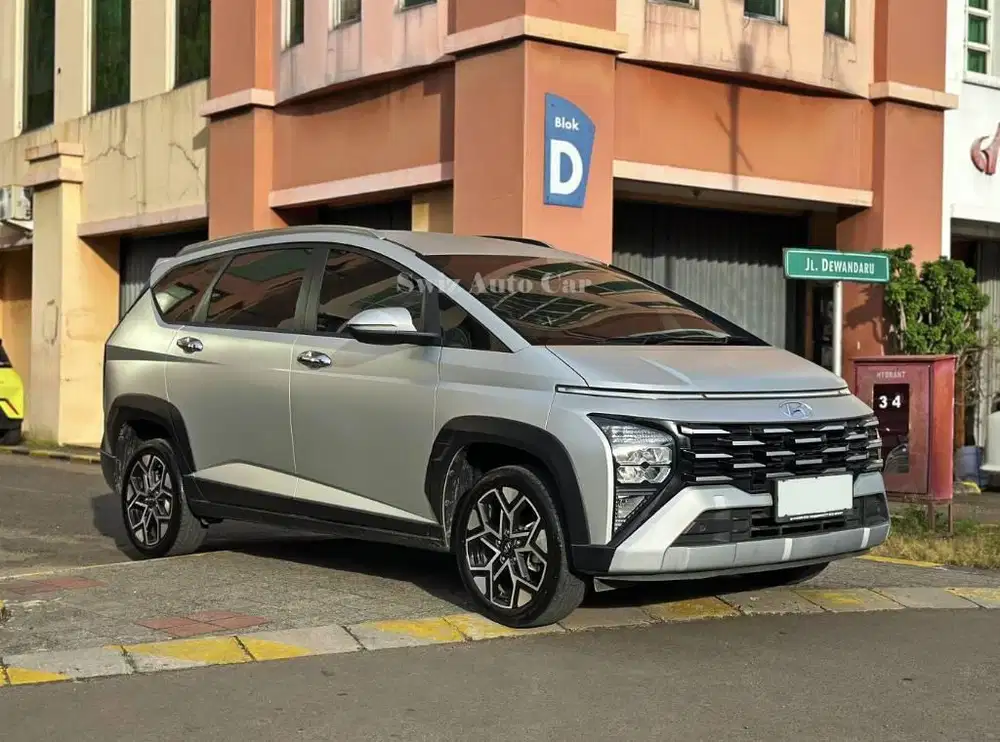 KM 30rb 2023 Hyundai Stargazer X 1.5 Prime AT Abu Doff Record Dp 39Jt