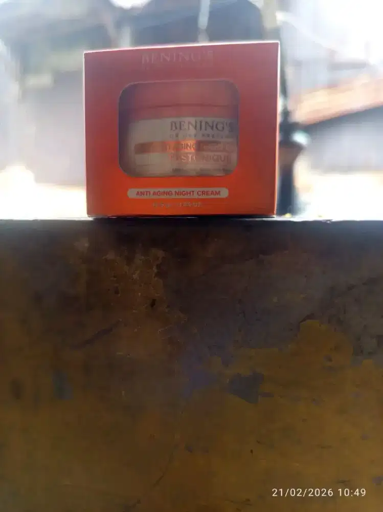 PRODUK BEN1NG Cl1nic anti anging N1GHT CREAM