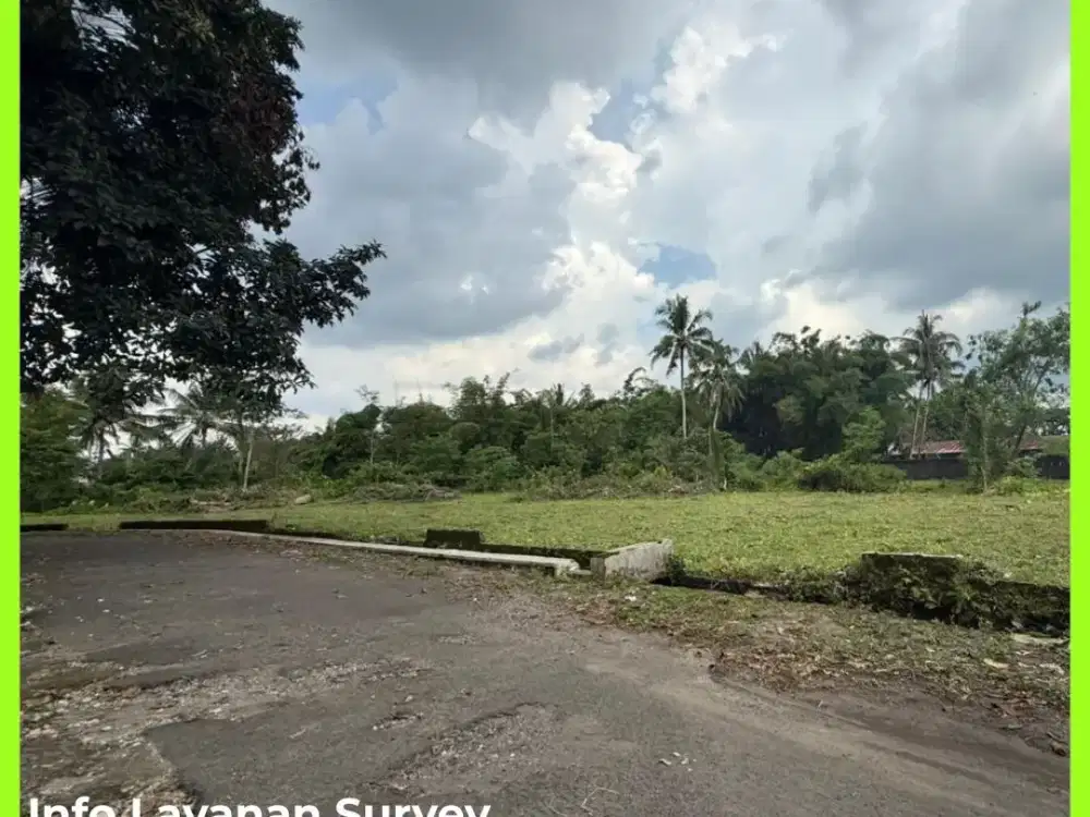 Tanah Jogja SHM Pekarangan Barat Jl Palagan Km14