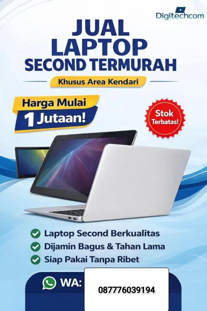 Promo Spesial Laptop & Notebook Second • BERGARANSI • Termurah Boskuh