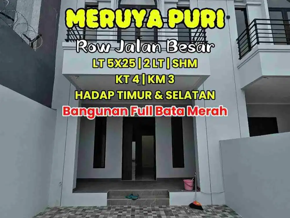 Wilson Rumah baru amerika classic full bata merah di meruya kav dki