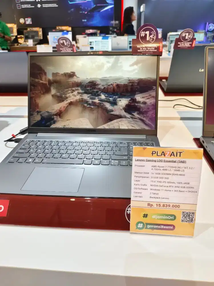 Lenovo LOQ 15ARP10-Essential AMD Ryzen 7-7735HS/16GB/512GB SSD