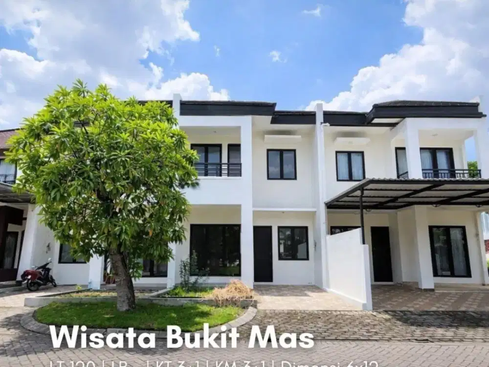 Rumah Wisata Bukit Mas, Cluster Madrid, Minimalis