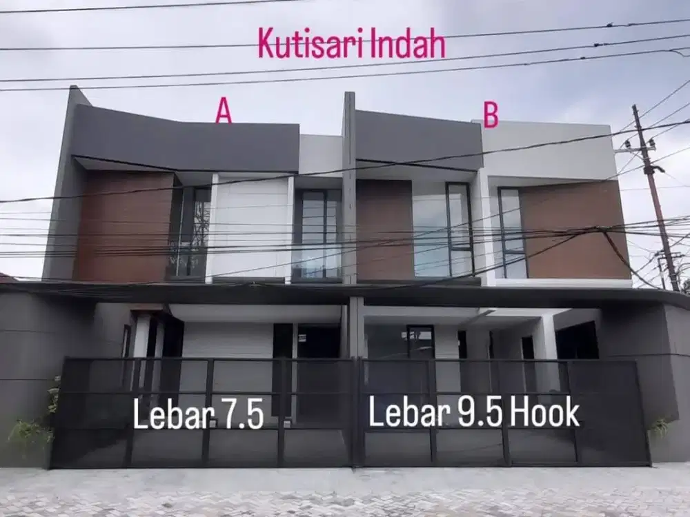 Dijual Rumah Bagus & Strategis di Raya Kutisari Indah, Surabaya