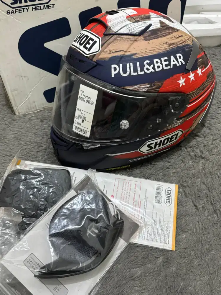 FOR SALE: Shoei X-Fourteen (X-14) Marquez America TC-2