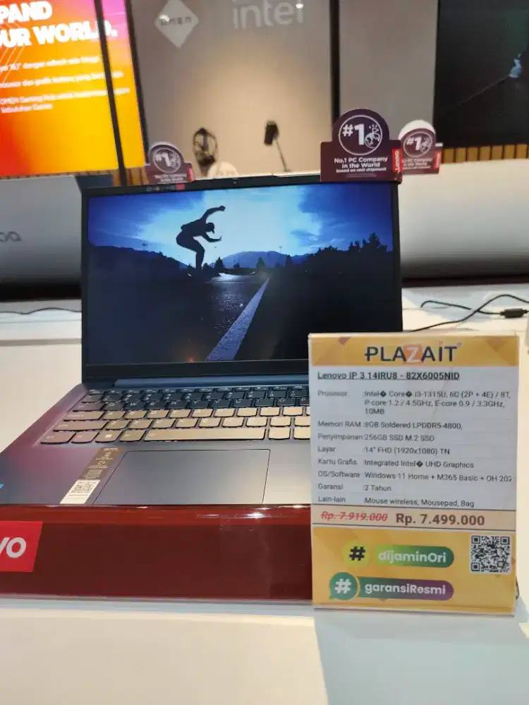 Lenovo Ideapad Slim 3 14IRU8

Intel Core i3-1315U/8GB/256GB SSD