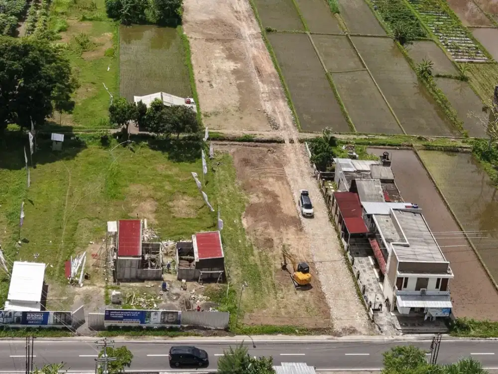Tanah Strategis di Jogja, Tepi Jl Raya Jejamuran Resto