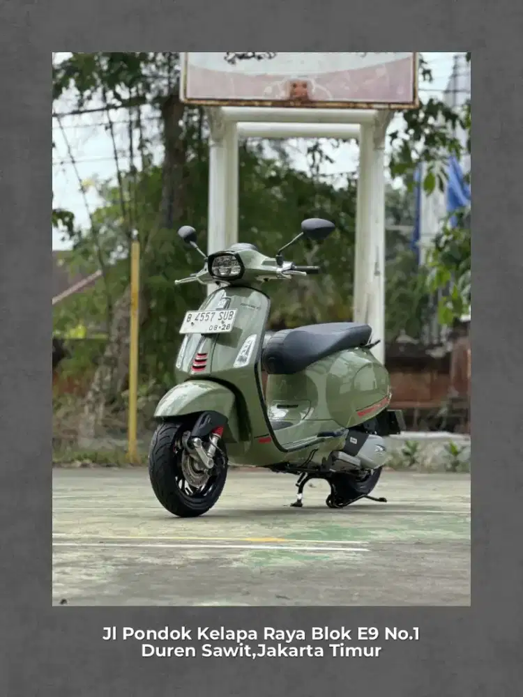 VESPA SPRINT S 150 IGET ABS LED TAHUN 2023 PERFECT CONDITION