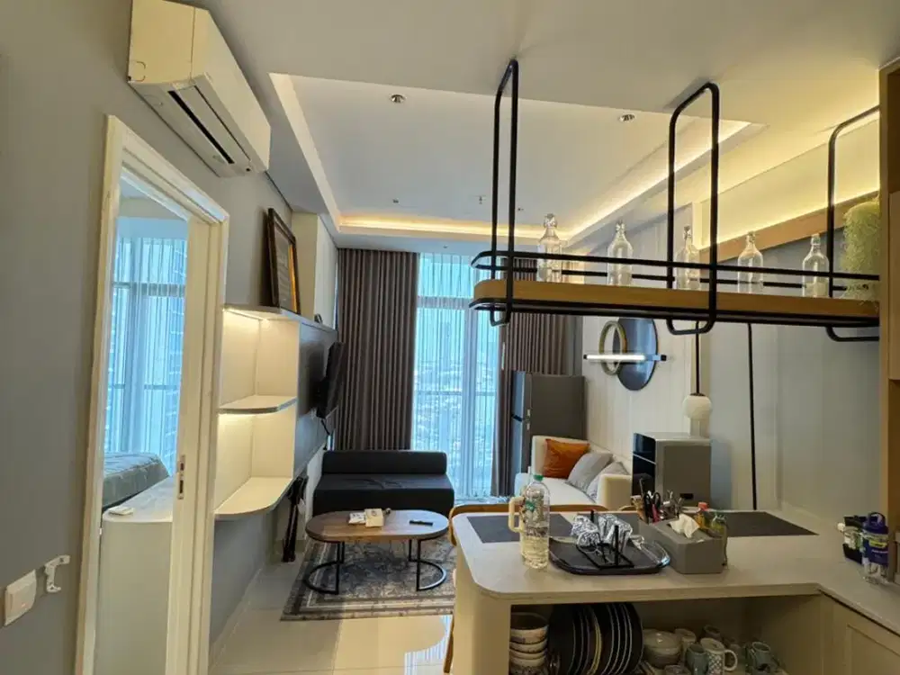 Disewakan apartemen vertu tipe 1 bedroom corner ciputra world