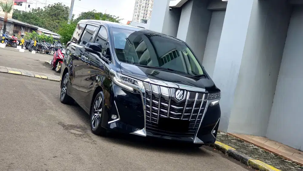 [ ANTIK LOW KM ] Toyota Alphard 2.5 G Pilot Seat AT Hitam 2018/2019