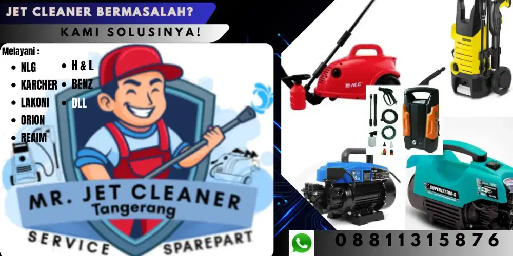 Service Jet Cleaner dan Kompresor