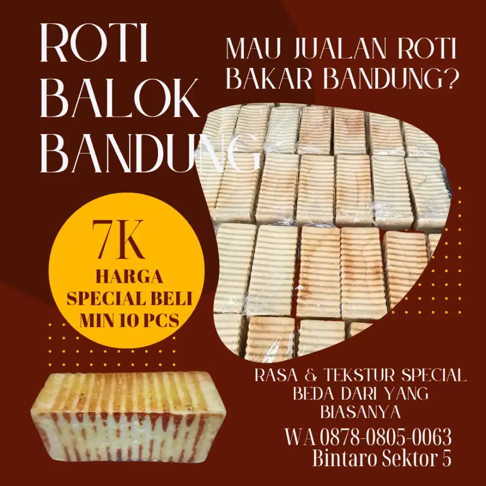 Supplier Roti Bakar Bandung