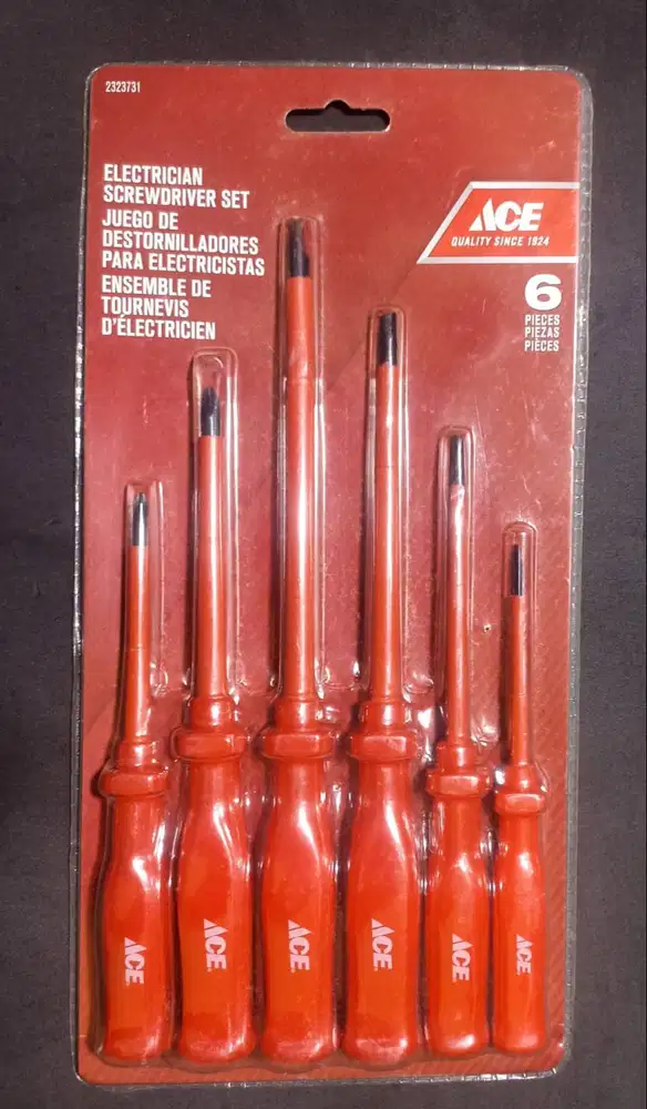 ELECTRICIAN SCREWDRIVER OBENG LISTRIK SET 6 PCS