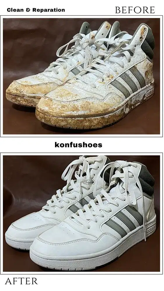 Teknisi laundry sepatu