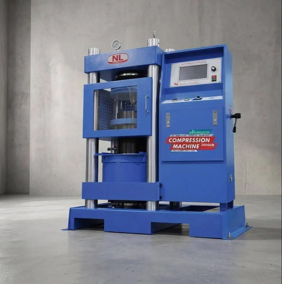 Automatic Compression Machine 2000kN Touch Screen