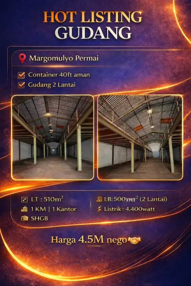 Gudang margomulyo permai