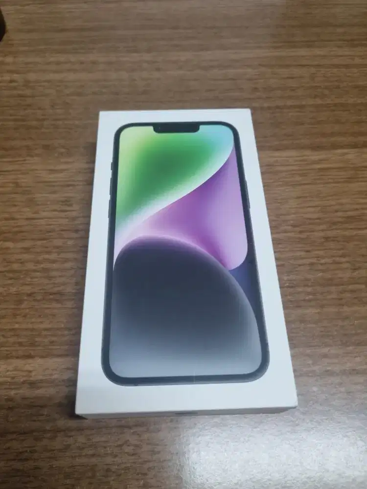 Bnib iphone 14 128 resmi warna midnight black