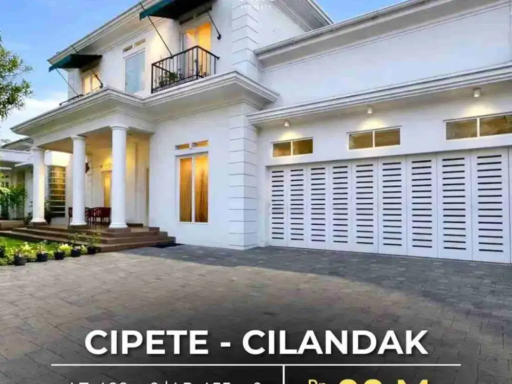 Cipete Cilandak Exclusive Area Modern Classic House Dekat Cipete Raya