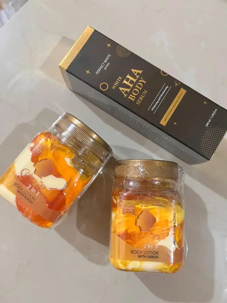 DIJUAL BODY LOTION & AHA BODY SERUM