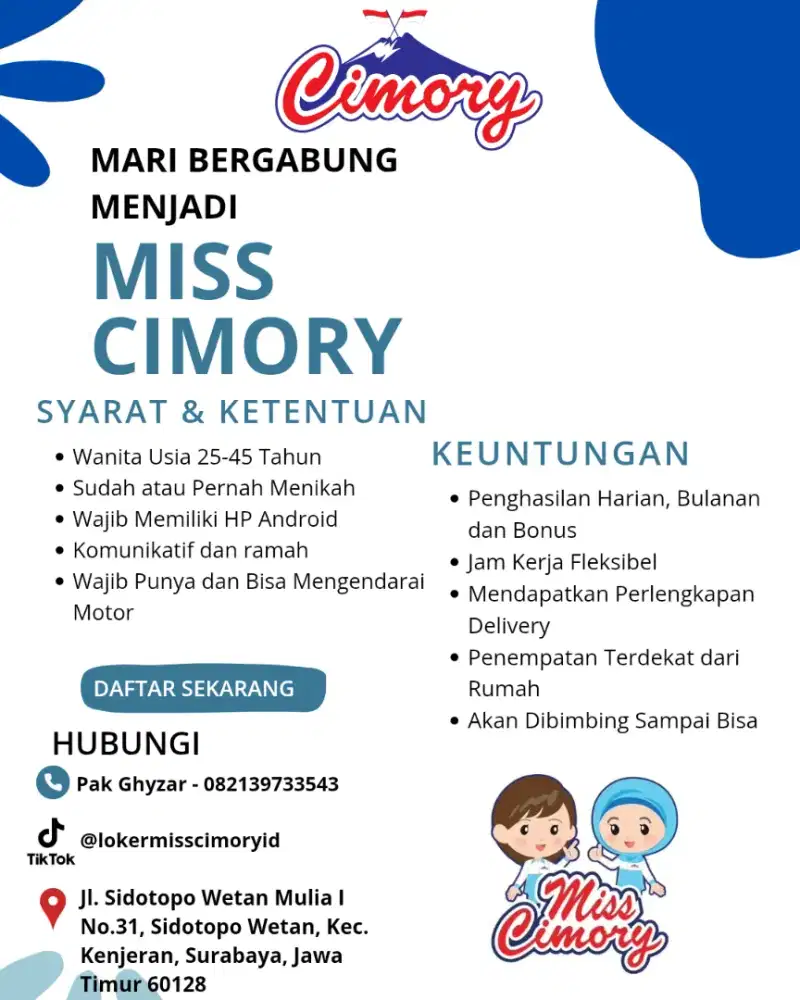 Mari Mergabung Menjadi Miss Cimory