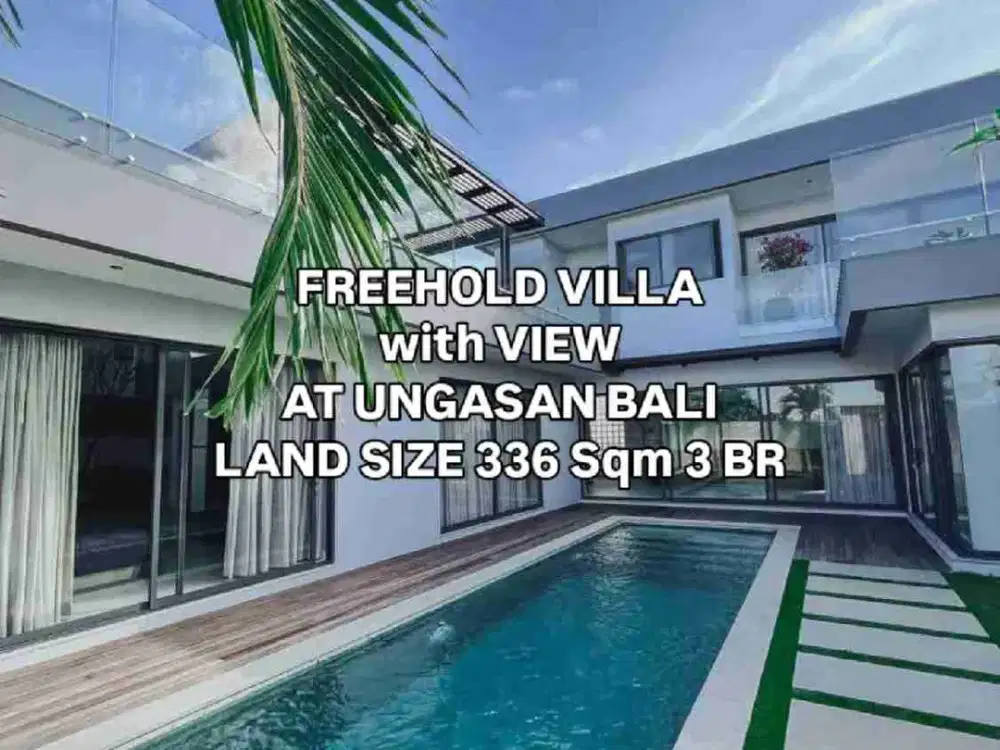 Villa dengan View di Ungasan Kuta Selatan Badung Bali