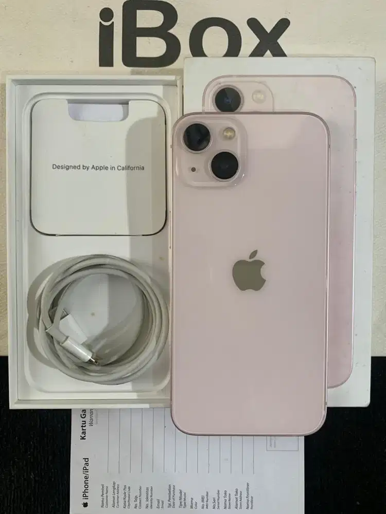 iPhone 13 128gb iBox pink likenew