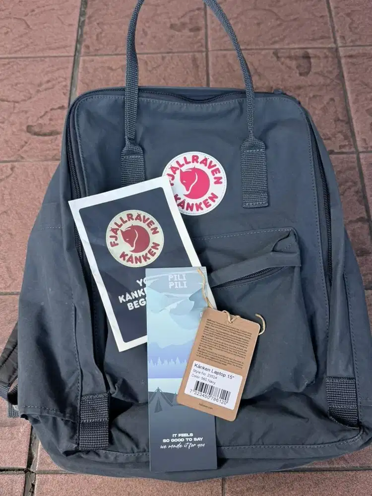 Tas Ransel Fjallraven Kanken Laptop 15 Navy