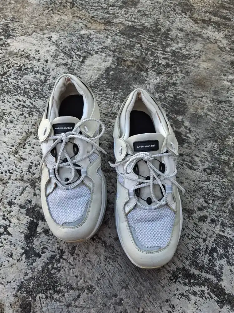 Andersson Bell white runner sneakers